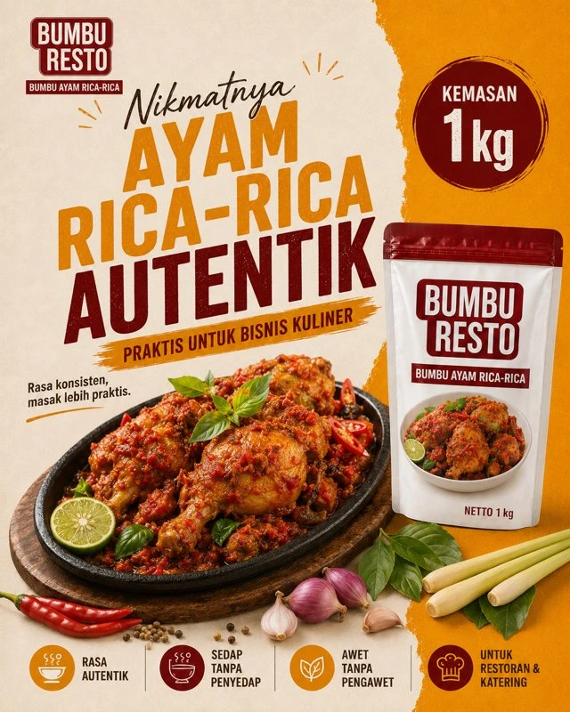 Bumbu Ayam Rica-Rica 1kg