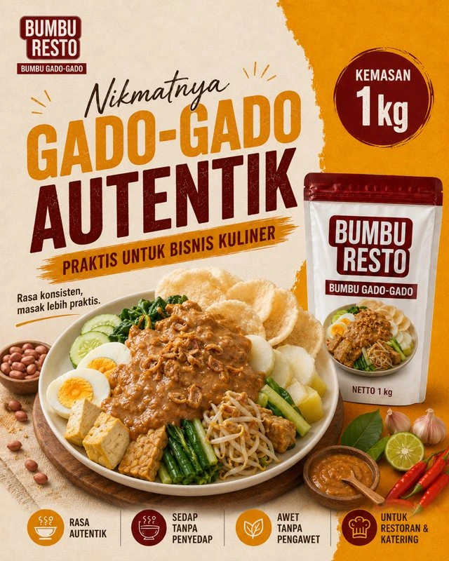 Bumbu Gado-Gado Autentik 1kg