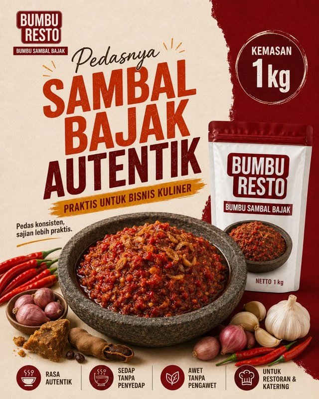 Sambal Bajak Autentik 1kg