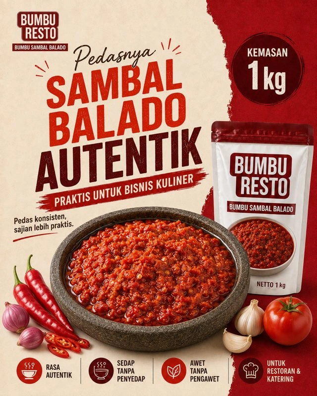 Sambal Balado Autentik 1kg