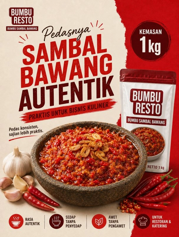 Sambal Bawang Autentik 1kg