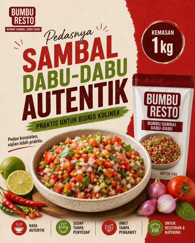 Sambal Dabu-Dabu Autentik 1kg