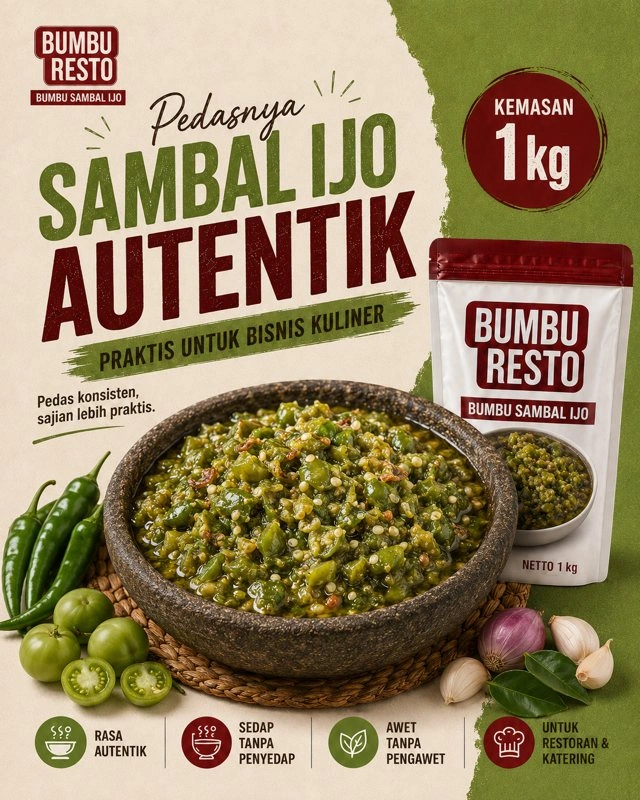 Sambal Ijo Autentik 1kg