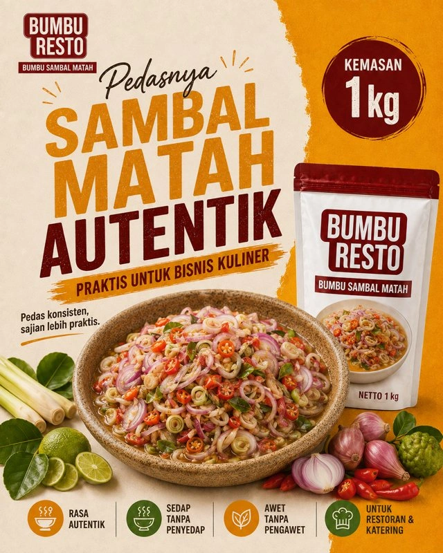 Sambal Matah Autentik 1kg