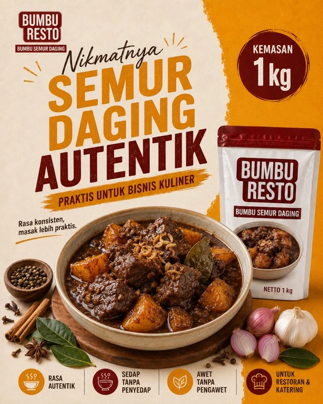 Bumbu Semur Daging Autentik 1kg